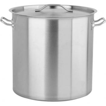 TrizeraTop Profi Topf 45×45 cm – 71 Liter, Edelstahldeckel, satiniert