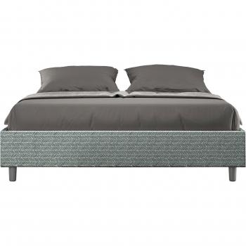 Azelia Azul Claro 160x200 Cama Doble de Lujuria
