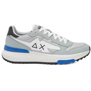 Scarpe SUN68 Niki 2.0 Solid in Tono Grigio/Blù/Bianco (45)