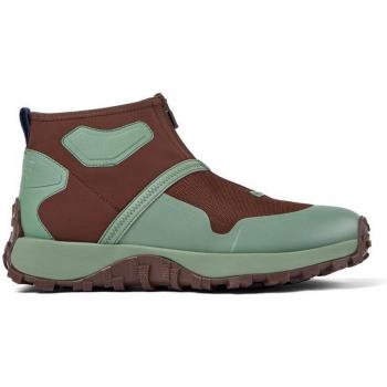 Botas Camper Drift Trail para Hombre, K300487, Suela Vibram, Color Oliva, Talla 41