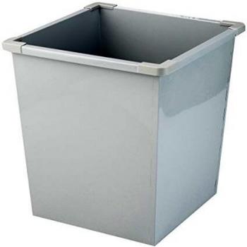 Avery Steel Bin Square 27 Litre Grey