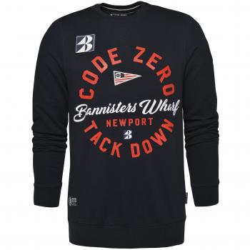 Newport Herrencrew mit Applikations-Design CODE ZERO