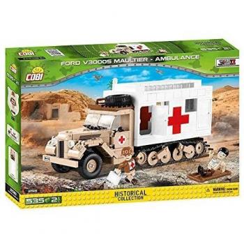 Pack officiel Ford V3000S Ambulance Cobi – 535 composants