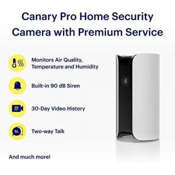 Caméra de surveillance intelligente CANARY