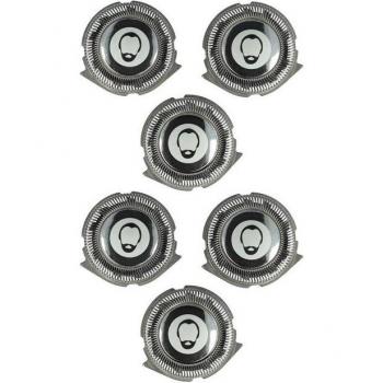 Cuchillas de Repuesto vhbw 6x para Afeitadoras Philips