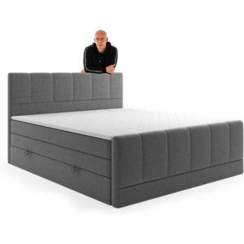 Mario Basler Edition Boxspringbett Dublin 180x200cm mit Stauraum