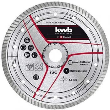 Disco da taglio per piastrelle Kwb 200 x 25,4 mm