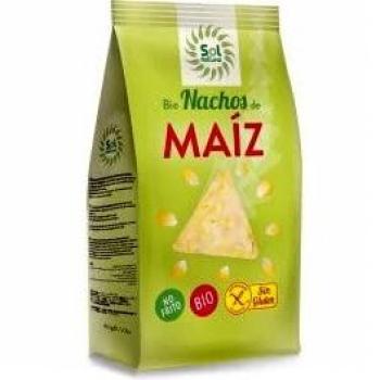 Solnatural Nachos De Maiz No Fritos Bio 80 G