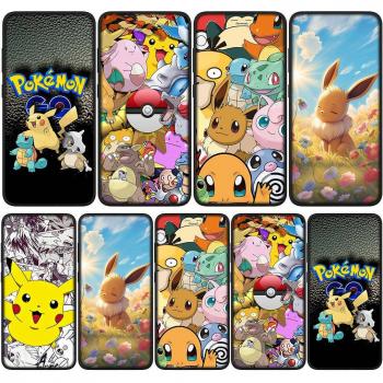 Cute Eevee & Pikachu Case for Redmi Note 11S & Galaxy S23