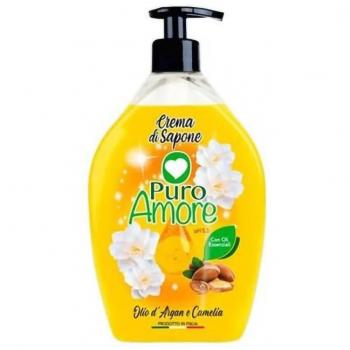 Puro Amore Crema de Argán y Camelía en Jabón 750 ml