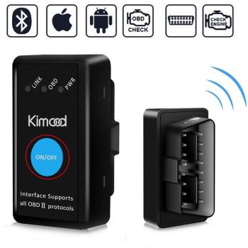 Adattatore OBD2 Bluetooth 4.0 Kimood 2018 – Scansione veicolare