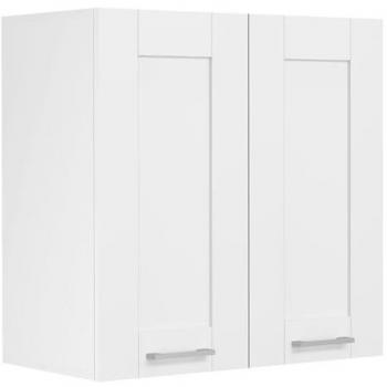 Gabinete Colgante Fasola 60x60cm en Blanco con Dos Compartimentos
