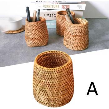 Rattan Tableware Storage Container