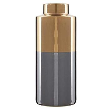 Orsina Stellar Grey Deluxe Metallic Vase