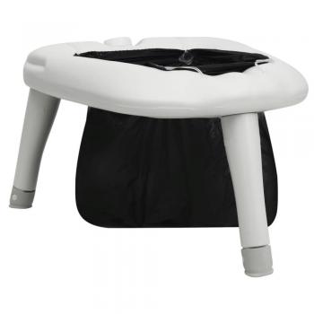 VidaXL Folding Camping Toilet with Bags 200 kg