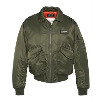 Schitt NYC Green M Bomber