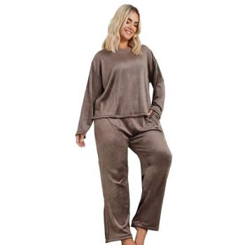 Leopard Elegance Pyjamas for Women, Natural, 30/32