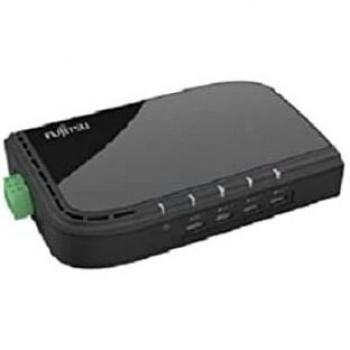 Fujitsu USB-C Hub 4 Ports (USB C), Dockingstation + USB Hub, Schwarz