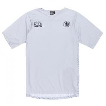 Uomini Troy Lee Designs Skyline SS Jersey Ciclismo Maglia Radioscape Mist Grigio M
