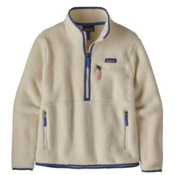 Patagonia Damen Fleecejacke Retro Pile Marsupial Naturfarben XXL