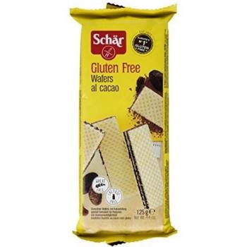 BARQUILLOS RELLENOS DE CACAO WAFERS AL CACAO 125g Schar