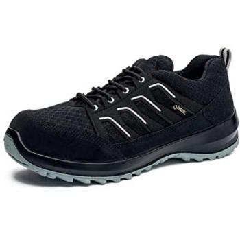 Zapatos de seguridad Robusta Delfín S3, Talla 48, Negro