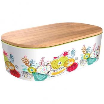 Bamboofriends XXL Lunchbox Deluxe mit Frucht‑Partitionen