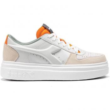 Zapatillas Diadora Magic Bold Puffy 38.5 Women – Color Mix Blanco/Naranja/Beige