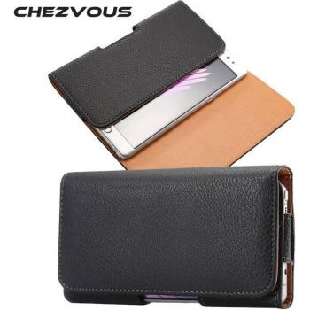 Smartphone Waist Bag Holster with Belt Clip for 3.5-6.4 inch Devices