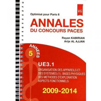 Annales du concours PACES UE3.1 2009-2014 : Optimisé pour Paris 6