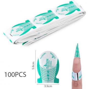 Faux ongles français pour l'extension de gel et le nail art