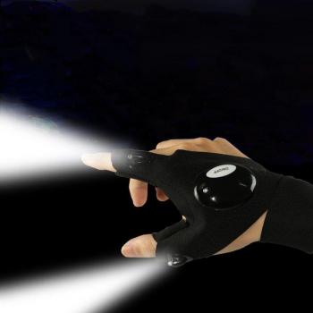Gants de sécurité d'extérieur pour cyclisme de nuit