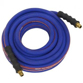 Sealey Heavy-Duty 15m Air Hose Ø10mm with 1/4 BSP Unions