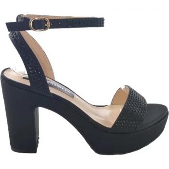 Sandalias de Mujer TIMBOS Plataforma Alta Fiesta Negro