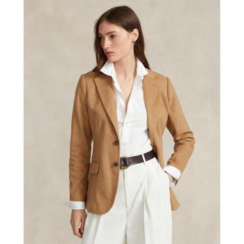 Damen‑Anzugjacke Ralph Lauren – Schlichter Blazer, Business, Braun 211910185001