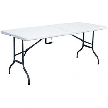 Table de Pique-Nique Pliante Rectangulaire 180 × 75 × 74 cm – 8 Places