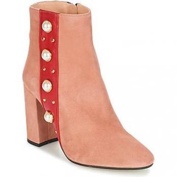 Bottines en cuir Jonak CHERRY Rose