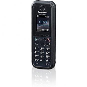 Panasonic Ricevitore Telefonico DECT KX‑TCA385CE Nero con Schermo a Colori