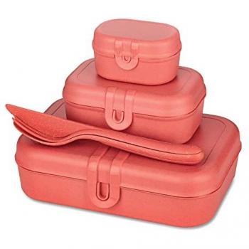 Portapranzo Koziol 4 Pezzi Rosso
