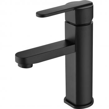 Lavabo Monomando BDR002-1 Roma Negro Mate