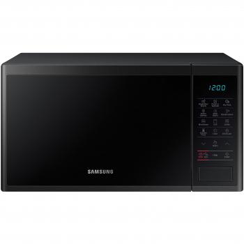 SAMSUNG MG23J5133AK/EC Microondas con Grill, 23 Litros de Capacidad, Potencia 800W/1100W, Interior Cerámico Enamel, Color Negro Mate