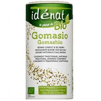 Sel de mer et sésame complet bio Gomasio – Idénat – 250g boîte