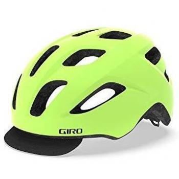 Giro Cormick Urban Bike Helmet in Matte Highlight Yellow, Unisex Design, Size Range 54-61 cm