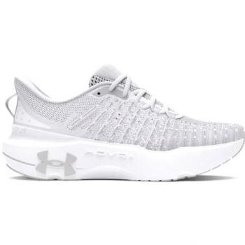 Women's Infinite Elite Under Armour Shoes – UK 5 (White / Distant Grey / Halo Grey)