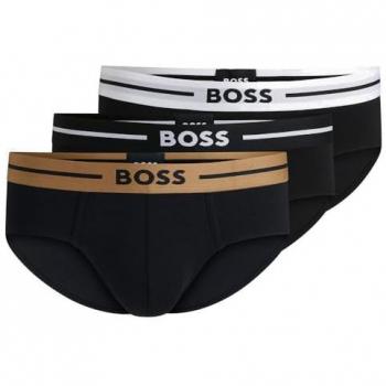 Boss Logo 3-Pack Male Briefs