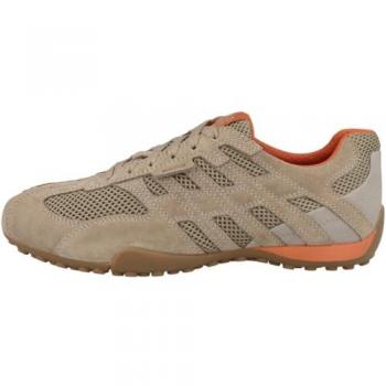 GEOX Sneakers Snake Original – Herrenmodell in Beige, Größe 47