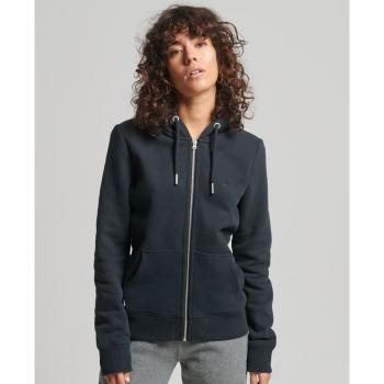 Superdry Damen Hoodie Vintage Logo Marine XS