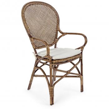 Edelina Rattanstuhl 2er Set von Natur24