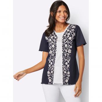 2-in-1 Shirt in Größe 54