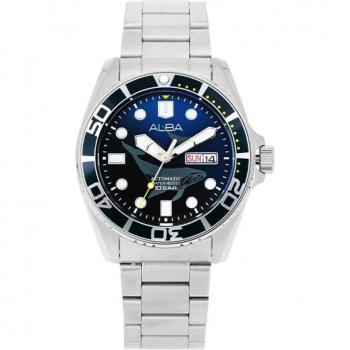 Herenhorloge Seiko Alba, mechanisch, metaalband